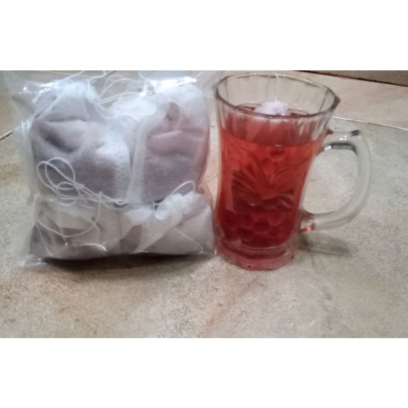 

teh celup bunga rosellah merah 100% tanpa campuran