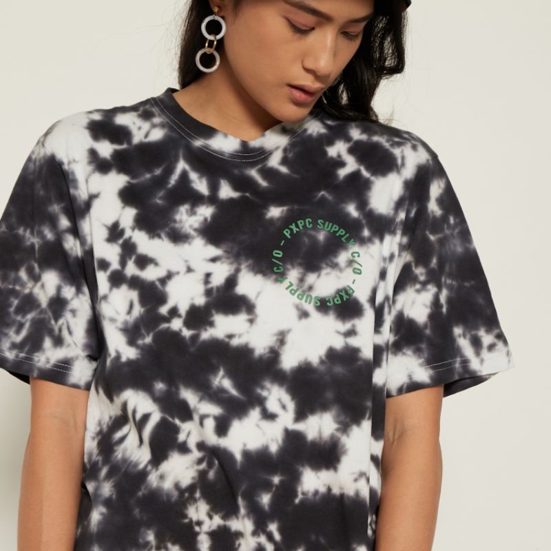 PXPC // KAOS TIE DYE / TIE-DYE SHORT SLEEVE &quot;LOOPER-DYE&quot; S/S TEE