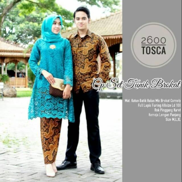 Couple Set Tunik Borkat Original Batik Pekalongan