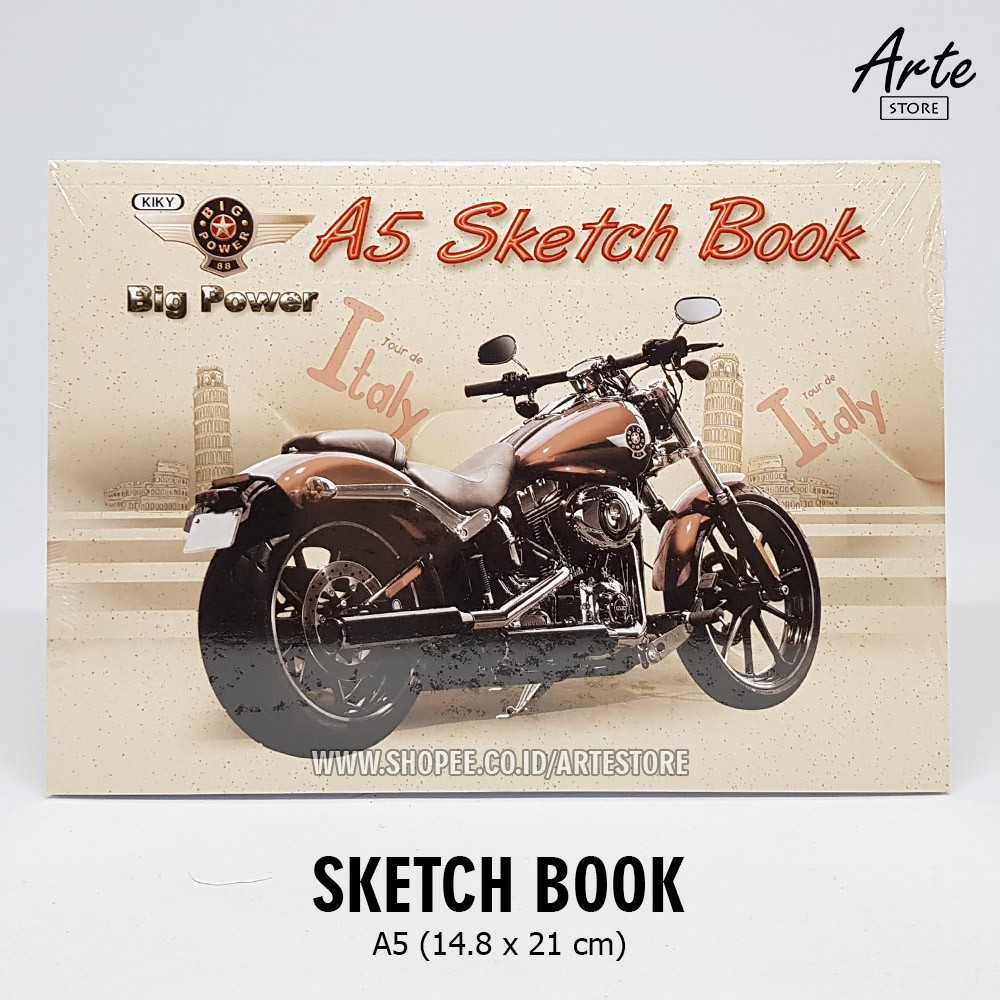 Buku Gambar - KIKY Sketch Book A5 (50 Lembar)