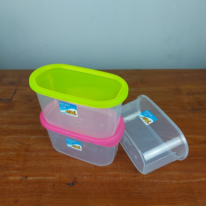 Toples Oval Plastik Susu Mutiara KMP