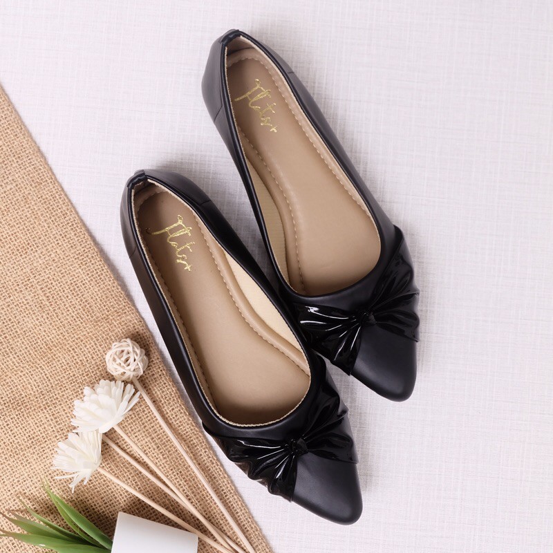 Flatsplus-Amanda-Sepatu wanita jumbo