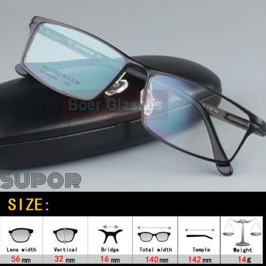 DROPSHIP OKE Kacamata Sport Pria ORIGINAL Black Full Frame Kaca mata Minus Pria