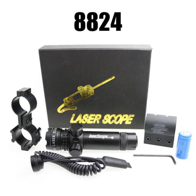 LASER SCOPE RED DOT 8824