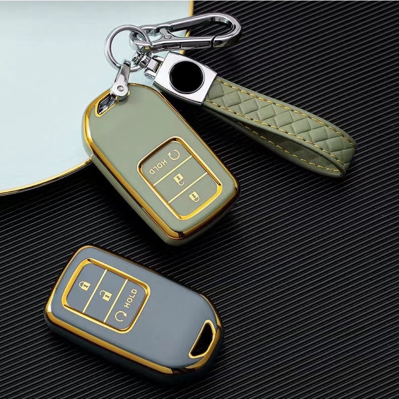 Honda Chrome Reflection TPU Car Key Cover CITY HRV BRV JAZZ CRV ACCORD CIVIC Chrome Reflection TPU Car Key Cover Car Key