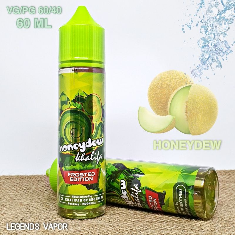 FREEBASE - LIQUID HONEYDEW KHALIFA 60ML 3MG AUTHENTIC