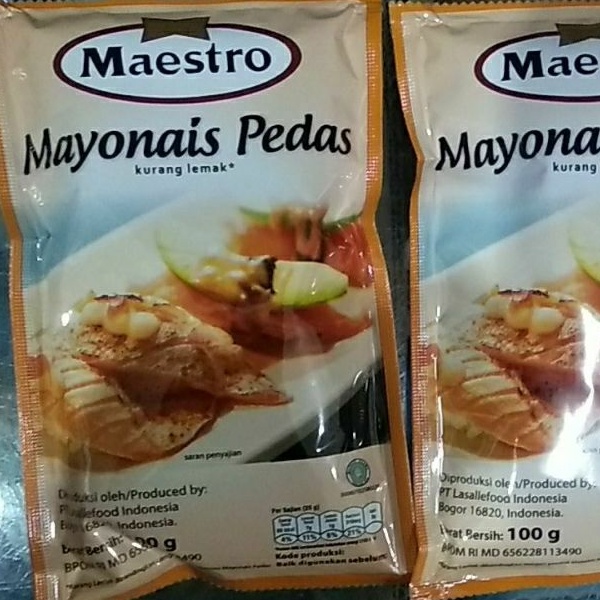 

MAESTRO Mayonais Pedas 100gr