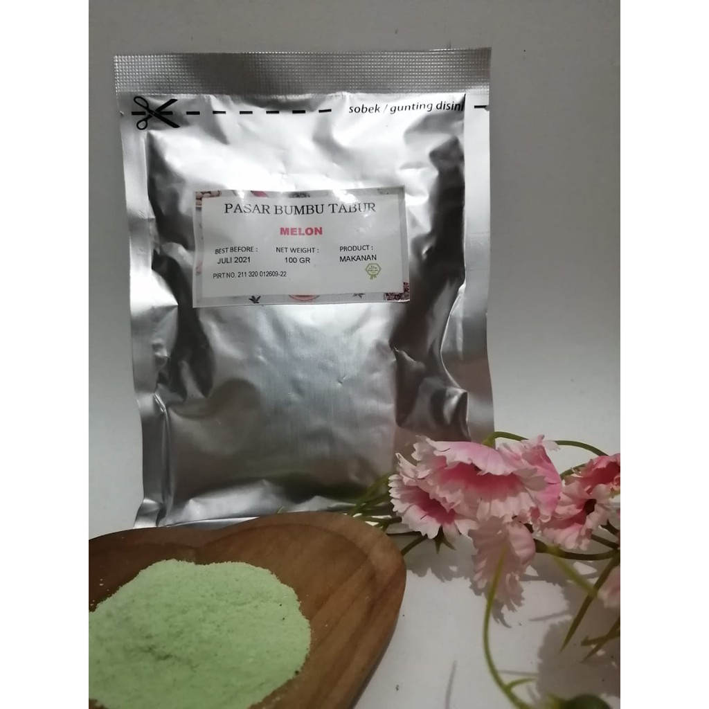 

BUMBU TABUR MELON 100 GR BUBUK MAKANAN ENAK MURAH HALAL