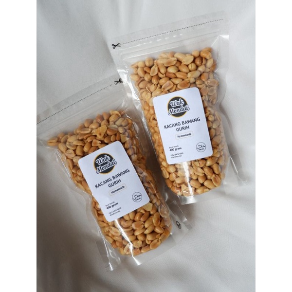 

Kacang Bawang Gurih Premium 400 gram | Kacang Bawang Goreng