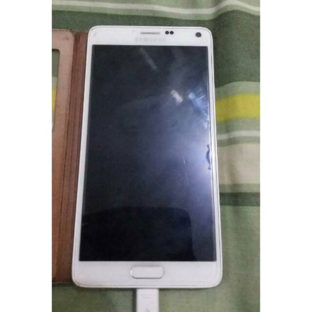 Samsung Galaxy Note 4 32GB White (Ex-SEIN) SM-N910H HP SECOND MURAH