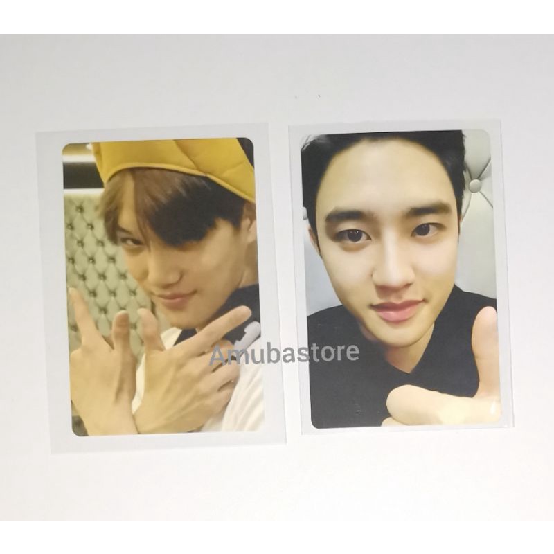 exo 5th anniversary sum official photocard pc - kyungsoo D.O. kai version