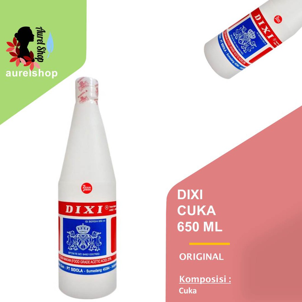 

DIXI Cuka kemasan 650 ml