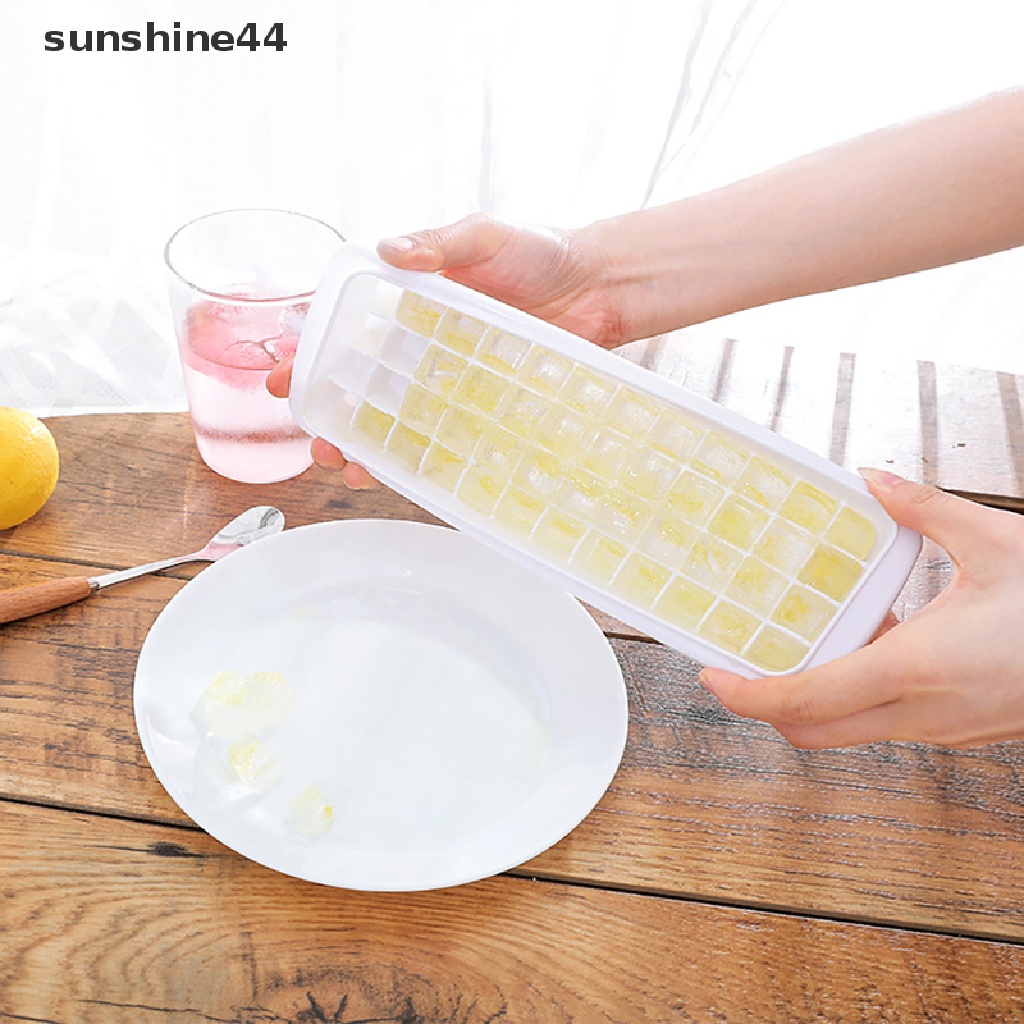 Sunshine Cetakan Es Batu 12 / 48 / 60 Sekat Bahan Plastik Untuk Cocktail