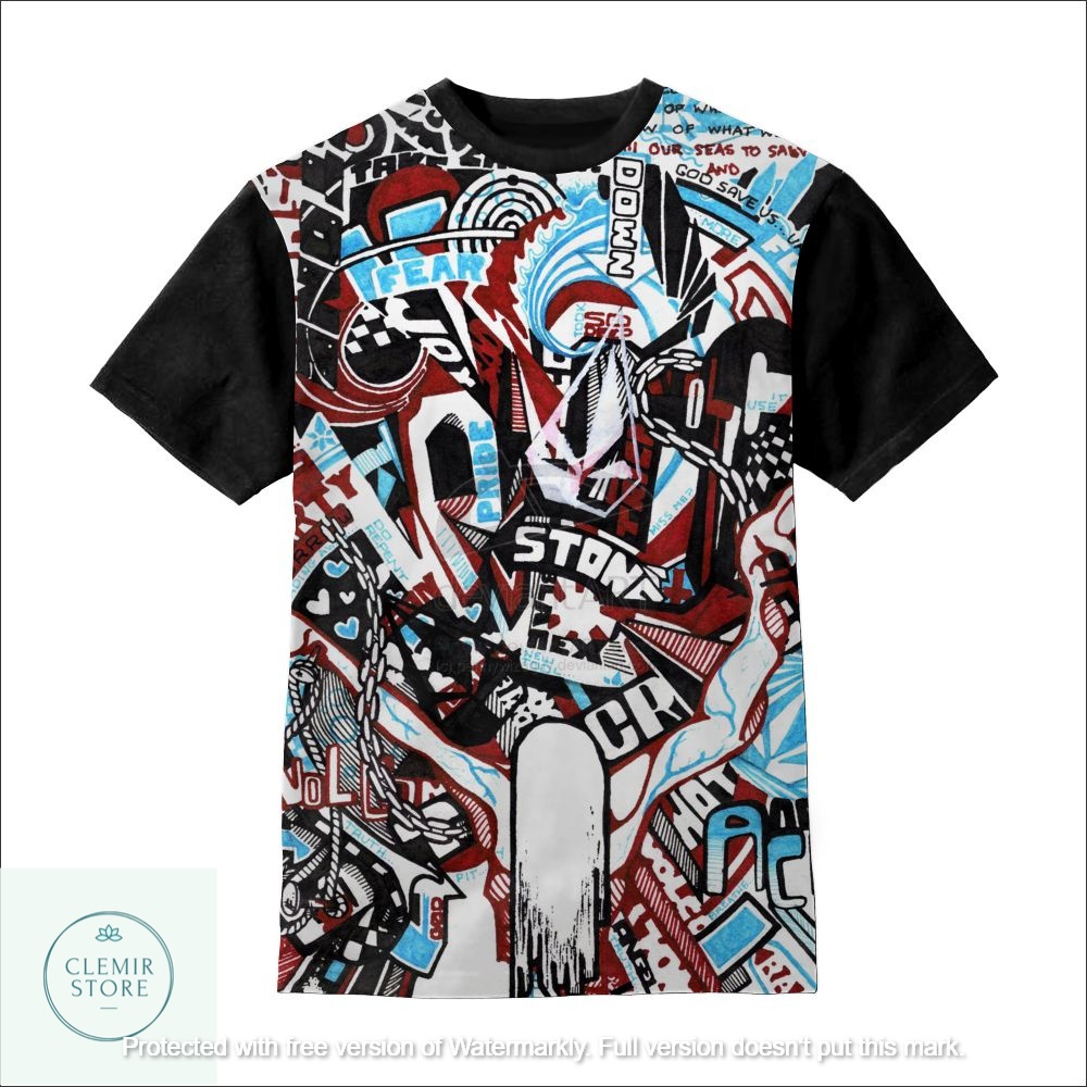 Kaos 3D Anak | Baju Sablon Printing - Baju Kaos 3D Anak Volcom Original Printing (Volcom Fear Down) 