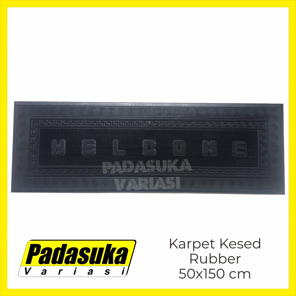 Keset Welcome Home Panjang Karet Keset Welcome Home Tebal Besar Jumbo Keset Kaki 150x50 cm