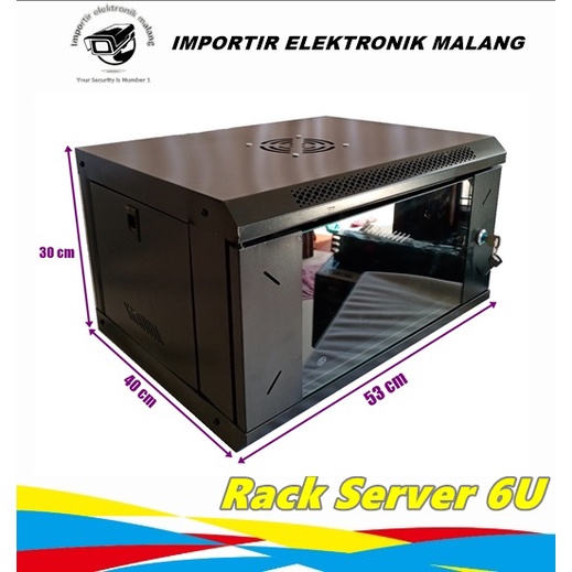 wallmount 6U murah / rack 6U / rack server 6U