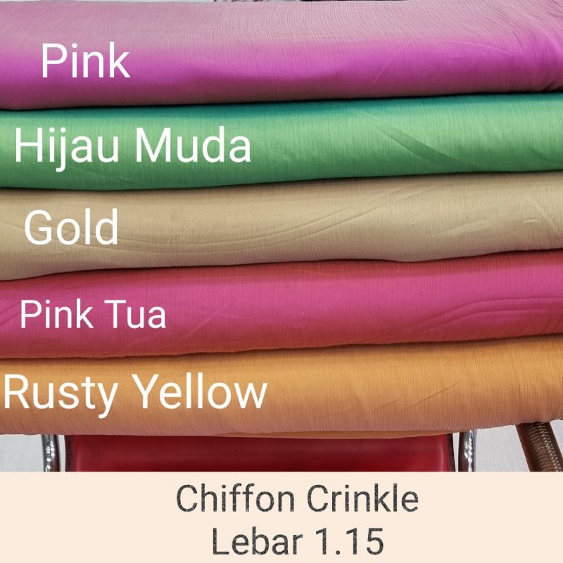 Sifon Crinkle Krinkle Metalic