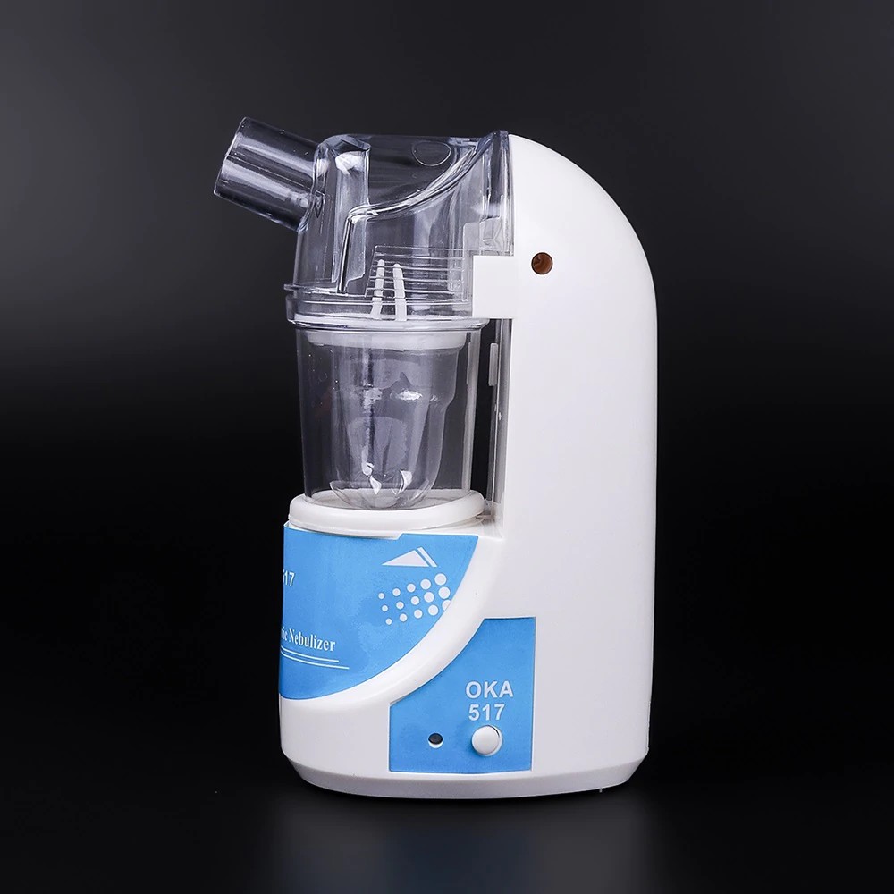 Inhaler Nebulizer Anak / Lansia / Bayi Alat Kesehatan Terapi Mesin Uap Pernafasan Ultrasonic MY-520A OKA-517