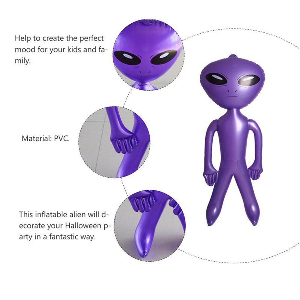 TOP 90cm Model Alien DIY Dekorasi Halloween Untuk Festival Bar Mainan Tiup