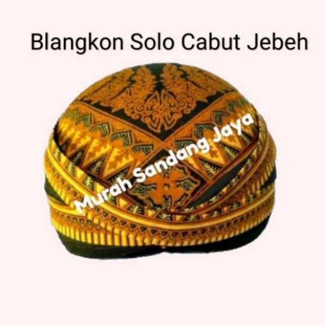 BLANGKON SOLO CABUT JEBEH
