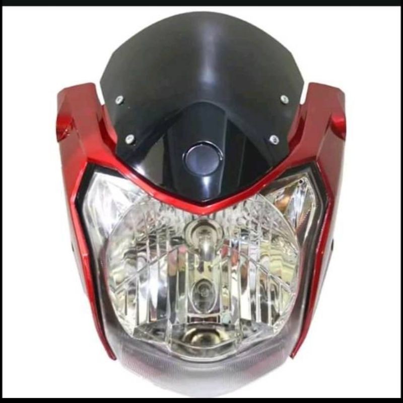 set batok kepala depan + lampu VIXION NEW KS