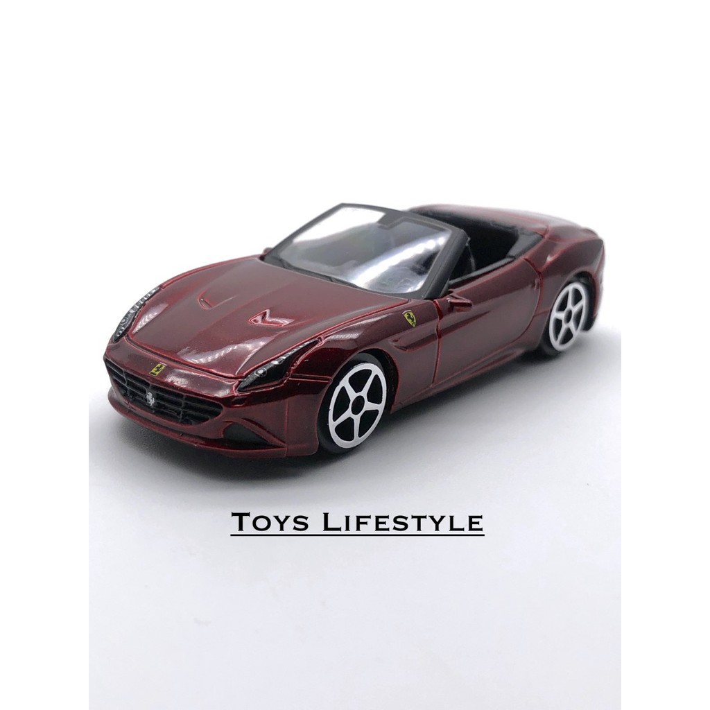 Bburago Diecast - Ferrari California Open Top Skala 1:64 (Ferrari Series)