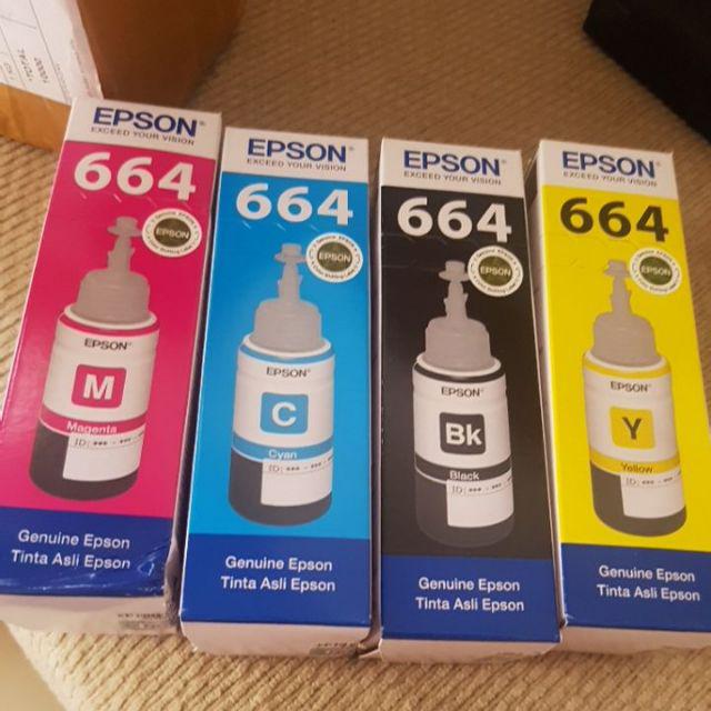 Tinta Printer Epson Original L100 L110 L120 L200 L210 L220 