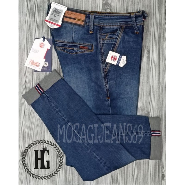 CELANA PANJANG SOFJEANS STRETS KANTONG BOBOK HUGOGHOST PREMIUM