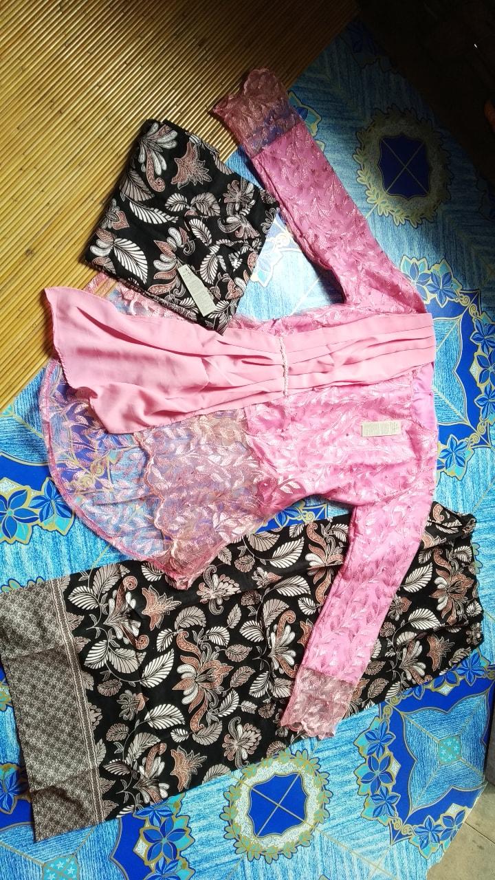 Zola_batik Batik Couple Kebaya Brokat Selendang Mutiara Taqy Serell Prillia Couple Sadewo Sarell