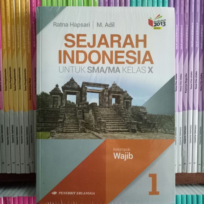 

❤BISA COD❤ BUKU SEJARAH INDONESIA SMA/MA KELAS 10 kelompok wajib revisi K13N