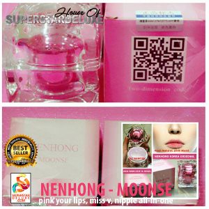 Terbatas  Nenhong Moonse Original  Pemerah Bibir  miss V  Nipple all in one