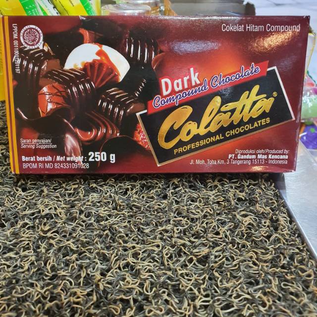 

Colatta Dark Compound Chocolate 250gr