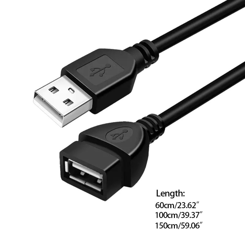 Btsg New Usb 2.0 Kabel Ekstensi Data Charging Male To Female U Disk Hard Drive Cord