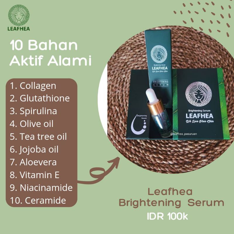 Serum Leafhea/ leafhea brightening serum