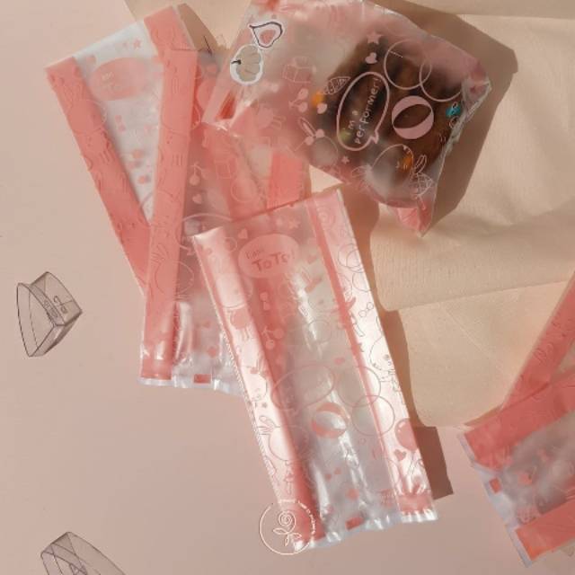 

(Min. 25pcs) Notice Me! Cookies Packaging Lucu Plastik Kue