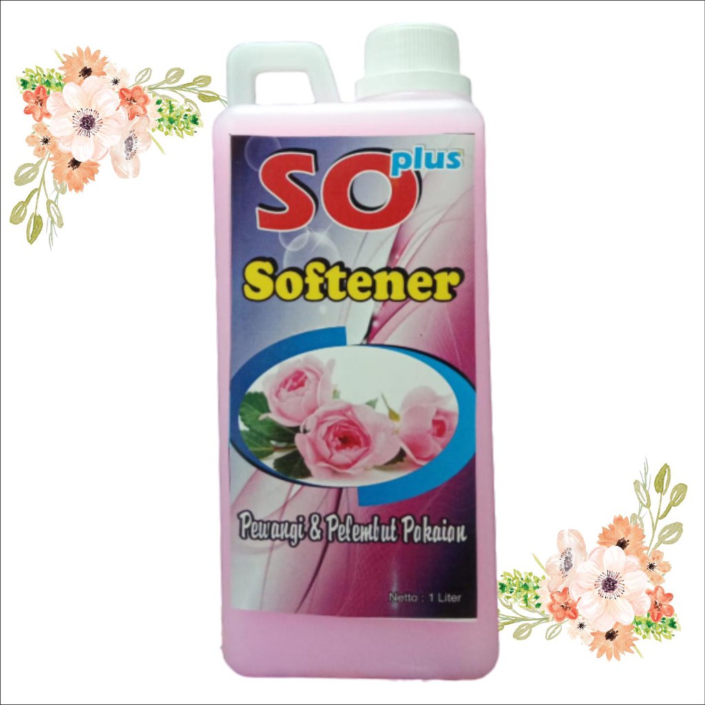[COD] DISKON... Softener pakaian sekali bilas Standart Laundry - Pink 1 Liter