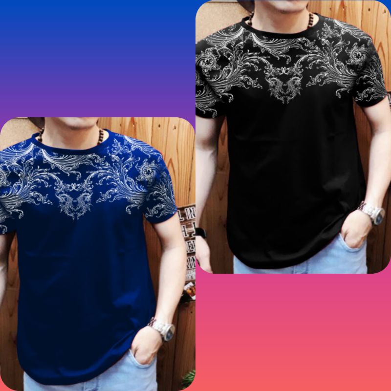 MW - kaos Distro murah cowok Keren motif Thailand batik