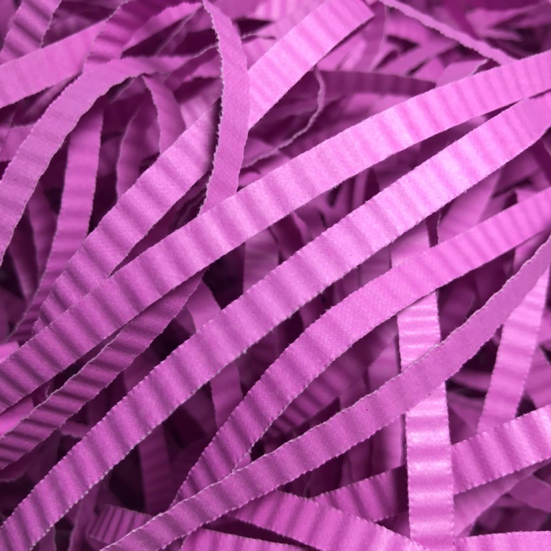 

Shredded Paper / Gift Box Filler / Crinkle Cut / Kertas Potong Cacah Serut / Purple 80g