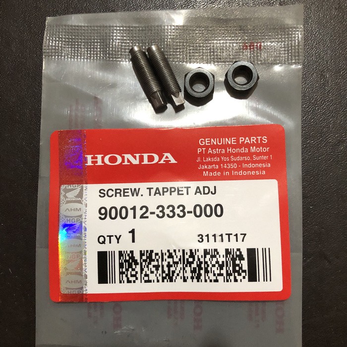 ORI : Baut Setelan Klep Screw Tappet Honda Grand Supra Kharisma DLL (Aneka-1895)