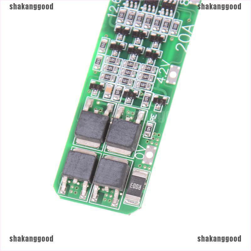 Skid Papan PCB BMS Pelindung Charger Baterai Li-ion 18650 3S 20A 12.6V