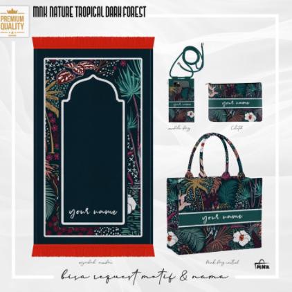 ACC TAS WANITA SET BUNDLE MNK | SEJADAH | MOBILE BAG