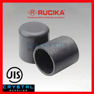 DOP / CAP RUCIKA 4" inch AW PVC / Tutup Pipa 4"