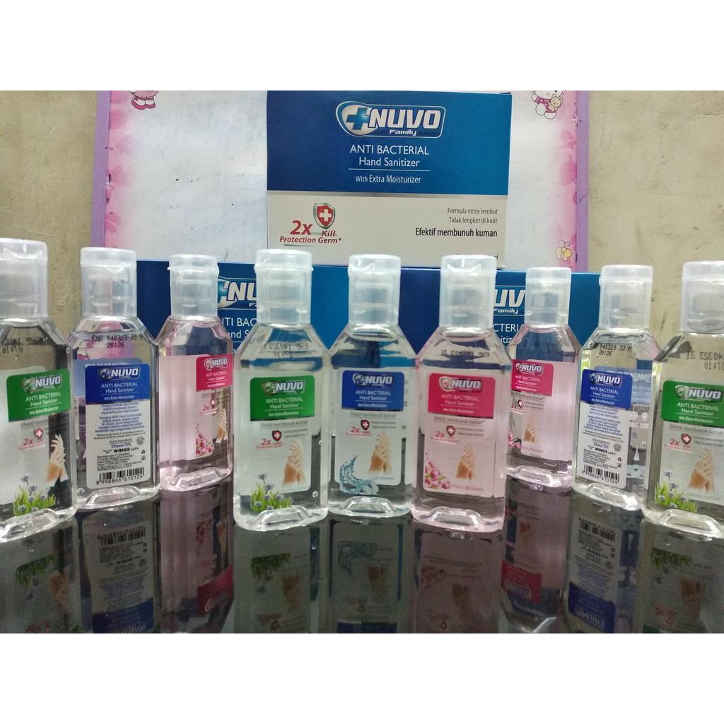 Hand Sanitizer NUVO 50ml Anti VIrus dan Bakteri