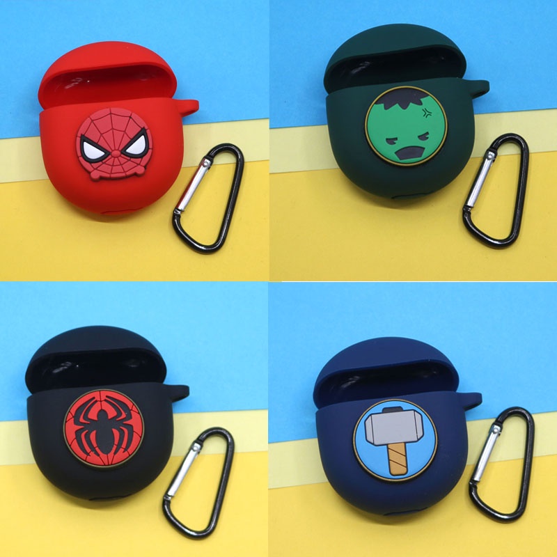 Marvel Casing Silikon Motif Kartun Marvel Untuk Oneplus Buds TWS Bluetooth 5.0