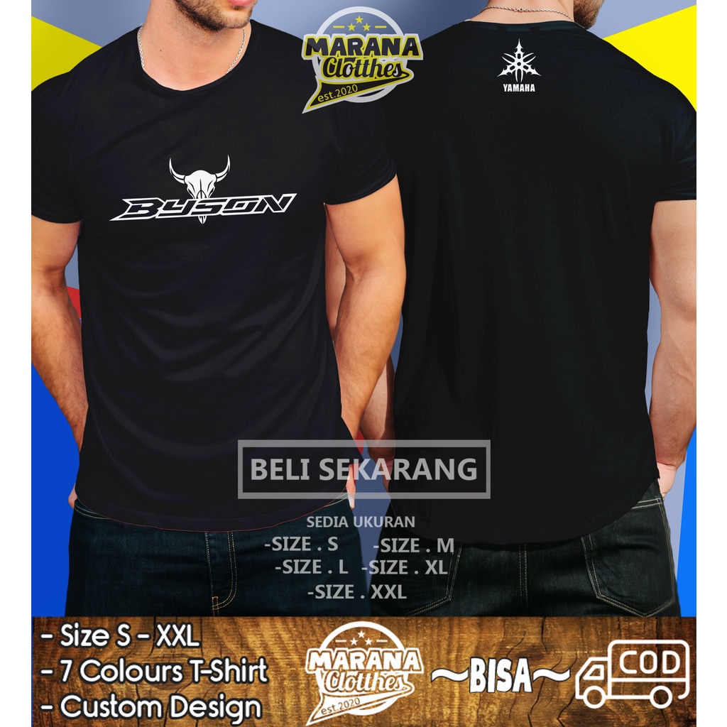 Kaos Baju YAMAHA BYSON Tribal Kaos Otomotif