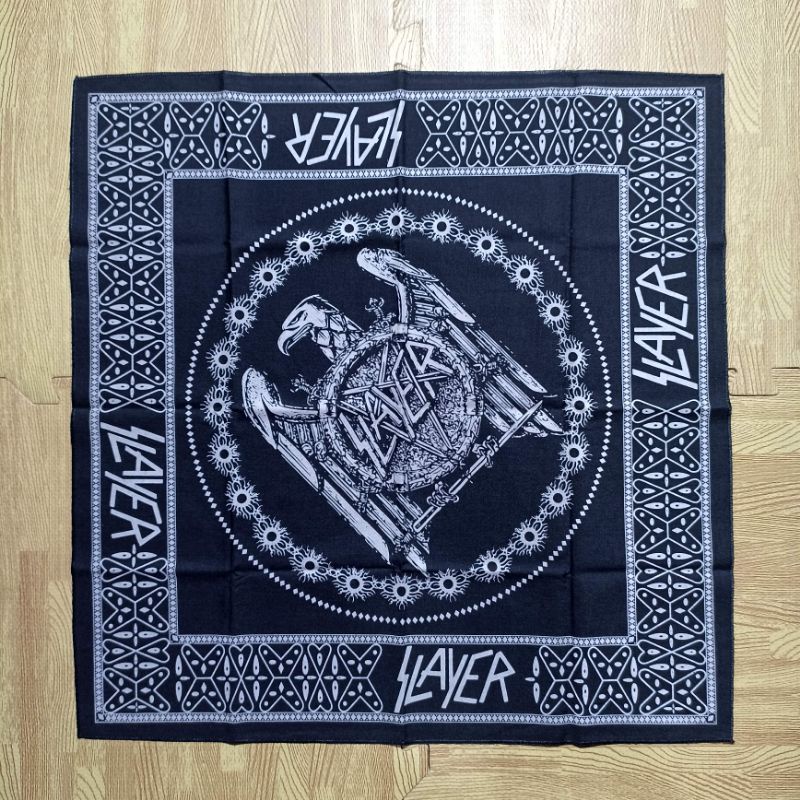 SLAYER BANDANA SERINGAI / SERIGALA MILITIA PREMIUM BEST QUALITY