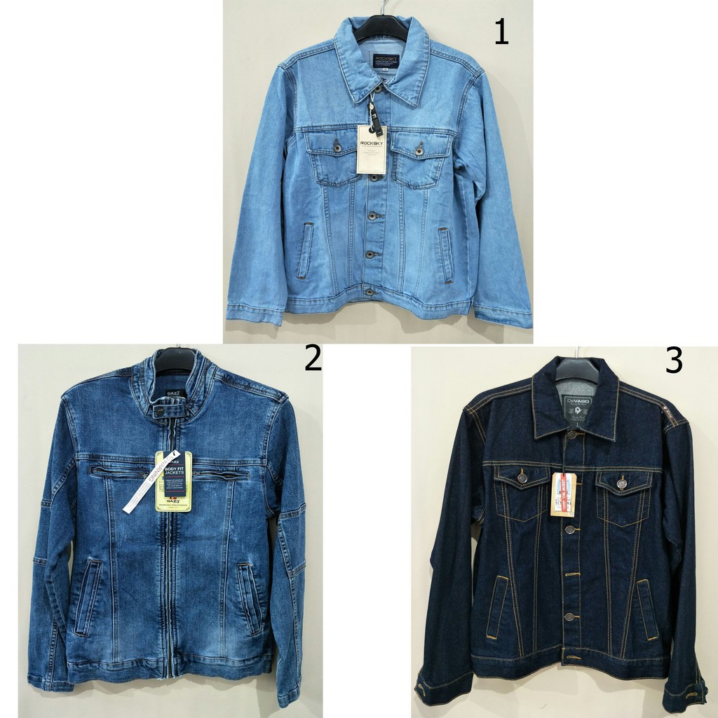 Jaket Cowok Jeans / centraltrenggalek