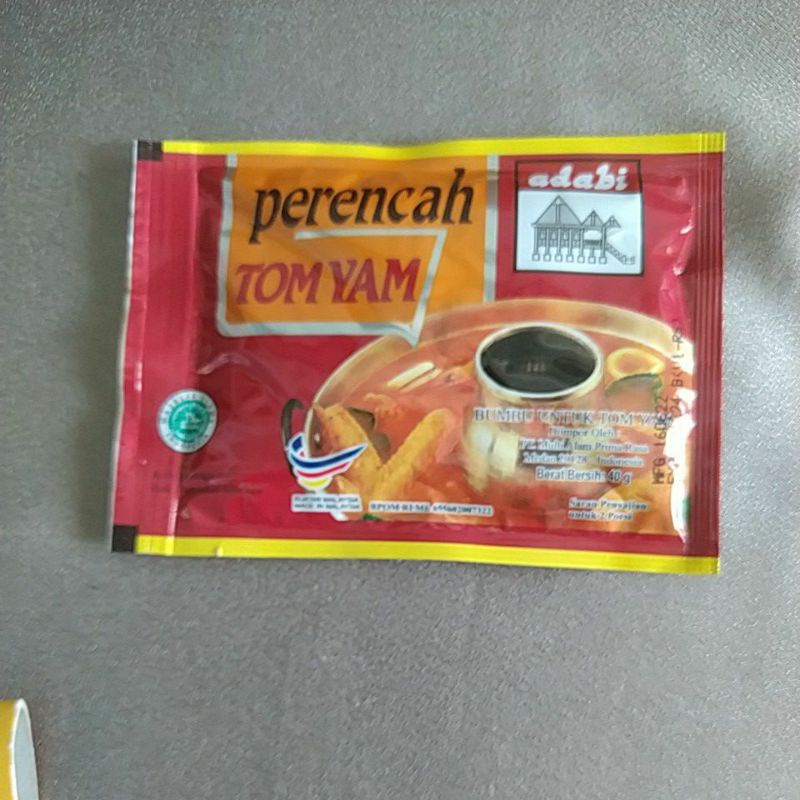 Adabi tom yam / utk 2 porsi