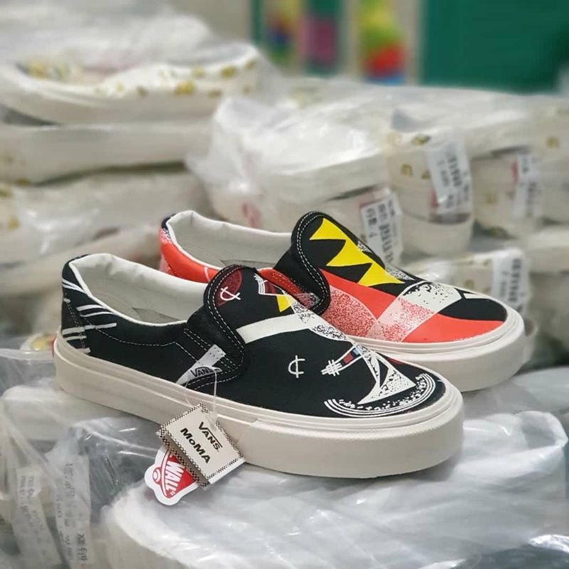 Vans Slip On X Moma Classic Vasily Kandinsky Premium BNIB Pria Wanita