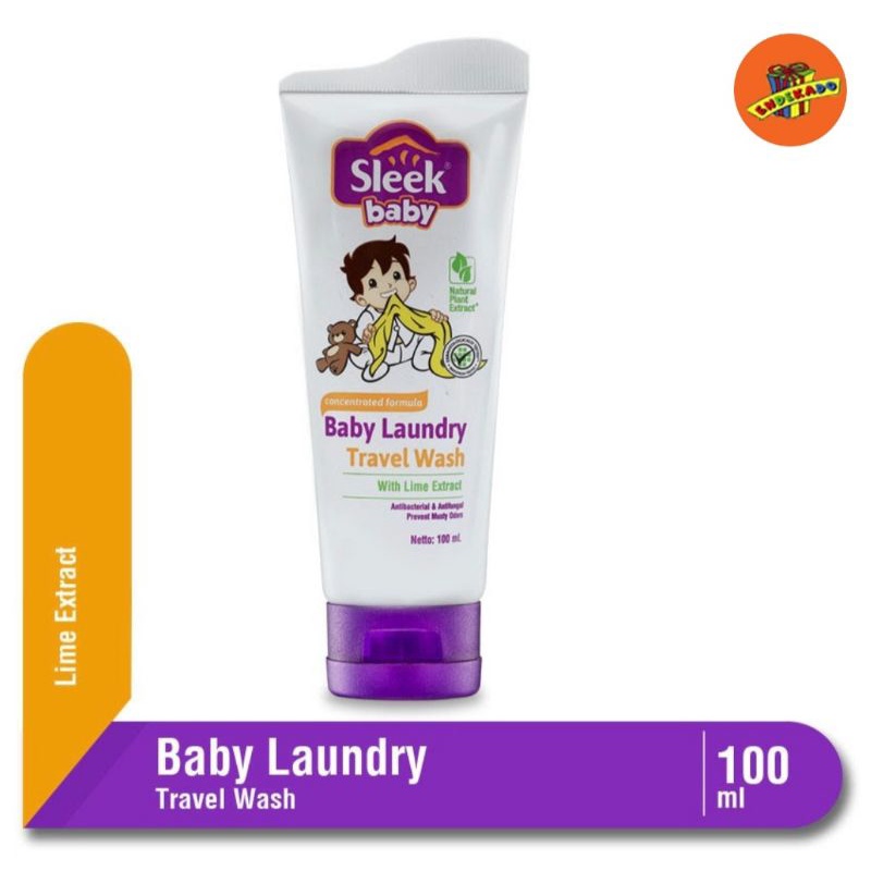 SLEEK BABY LAUNDRY TRAVEL WASH with Lime Extract 100mL